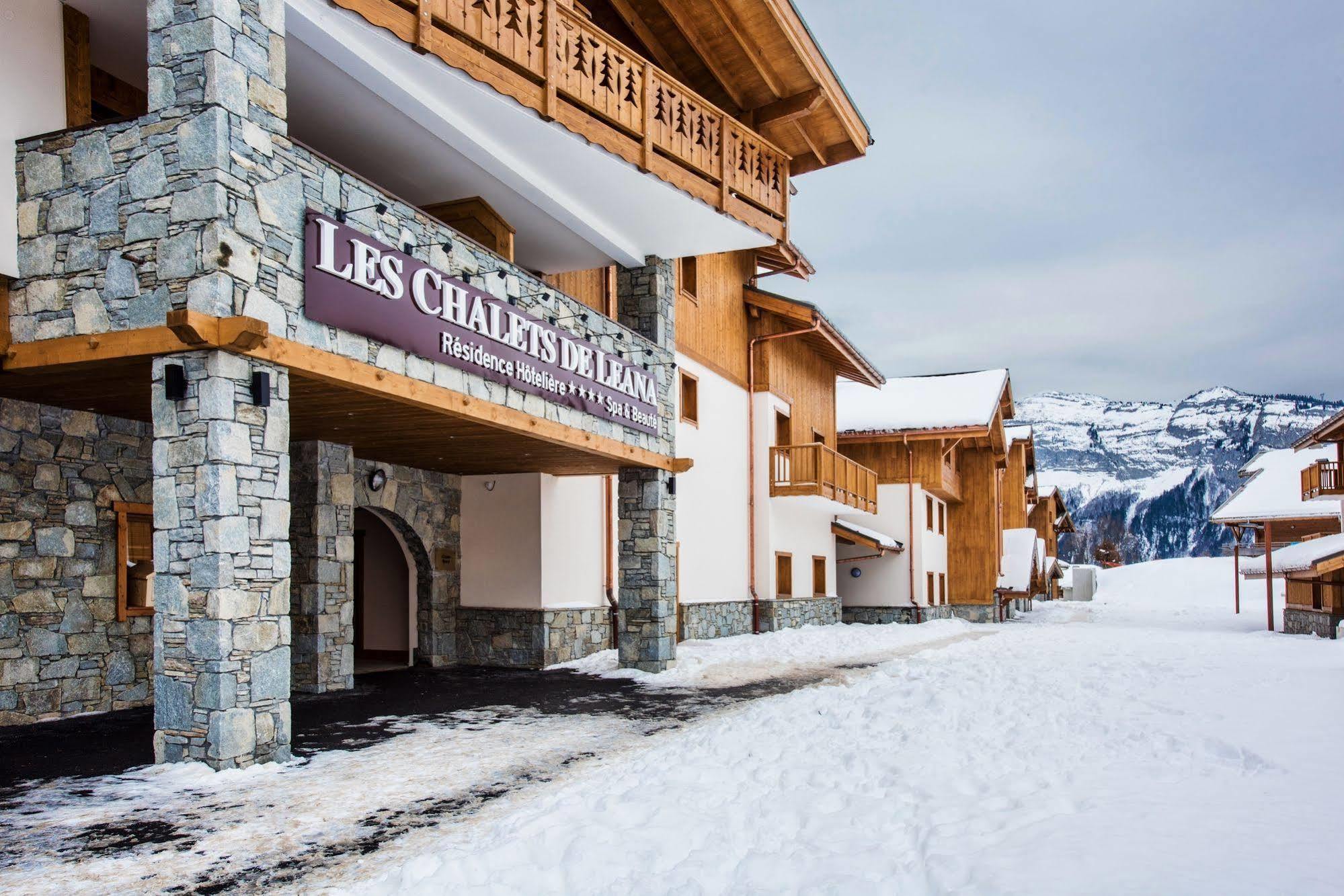 Cgh Residences And Spa Les Chalets De Leana Les Carroz d'Araches Exterior photo