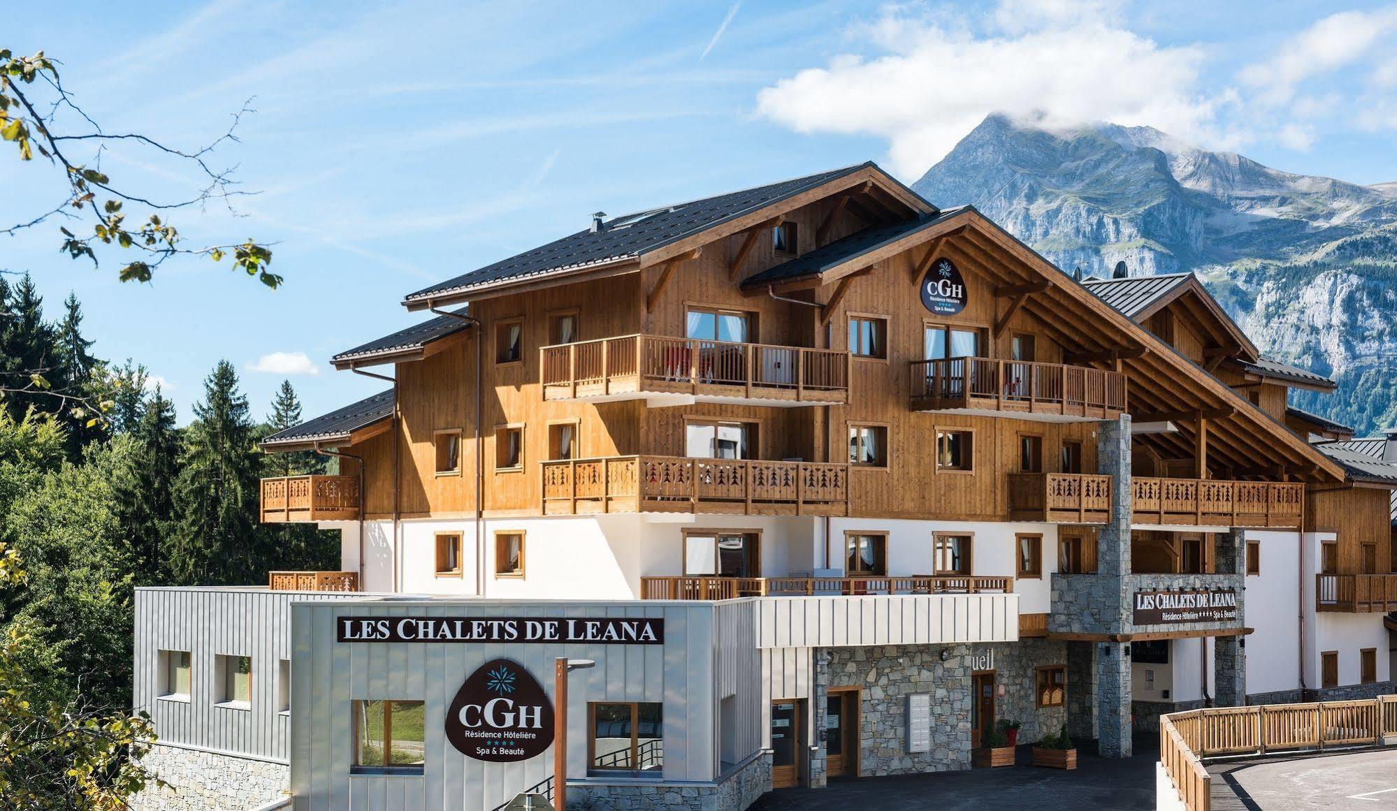 Cgh Residences And Spa Les Chalets De Leana Les Carroz d'Araches Exterior photo