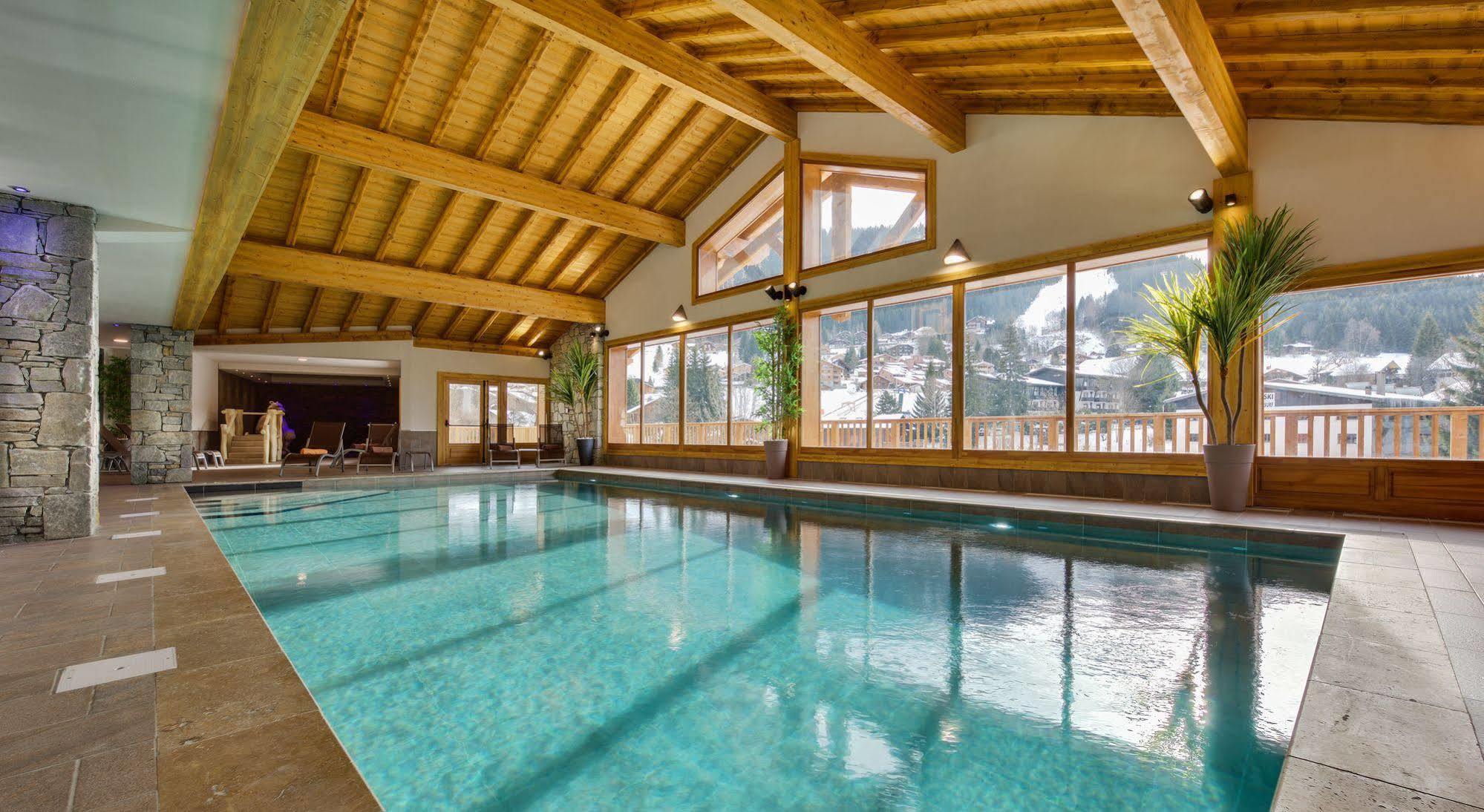 Cgh Residences And Spa Les Chalets De Leana Les Carroz d'Araches Exterior photo
